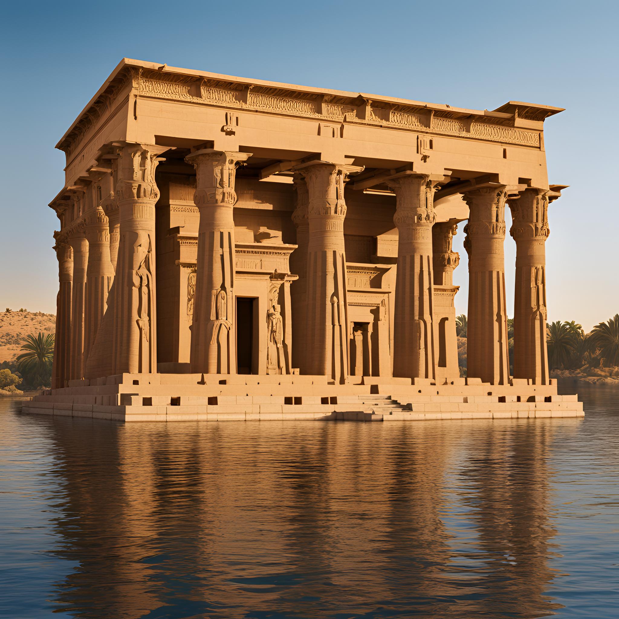 Marsa Alam to Abu Simbel : Explore Egypt’s a building with columns on water